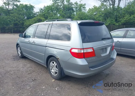 2007 Honda Odyssey Exl from USA, damaged, VIN 5FNRL38657B074826